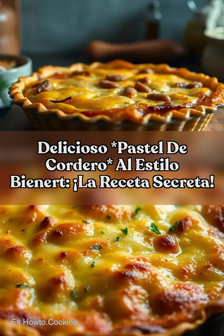 Delicioso Pastel de Cordero al Estilo Bienert: &iexcl;La Receta Secreta!