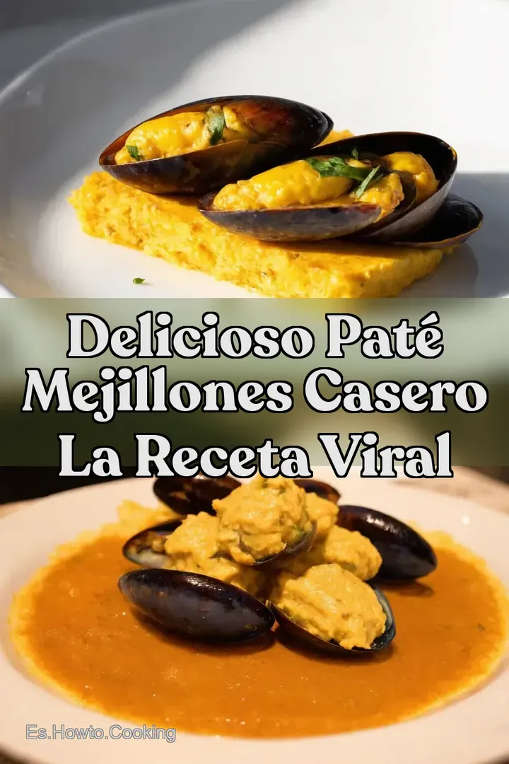 Delicioso pat&eacute; mejillones casero La receta viral