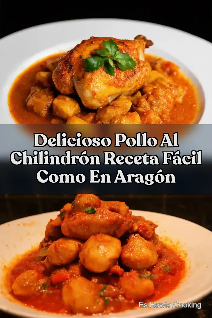 Delicioso Pollo al Chilindr&oacute;n Receta F&aacute;cil Como en Arag&oacute;n