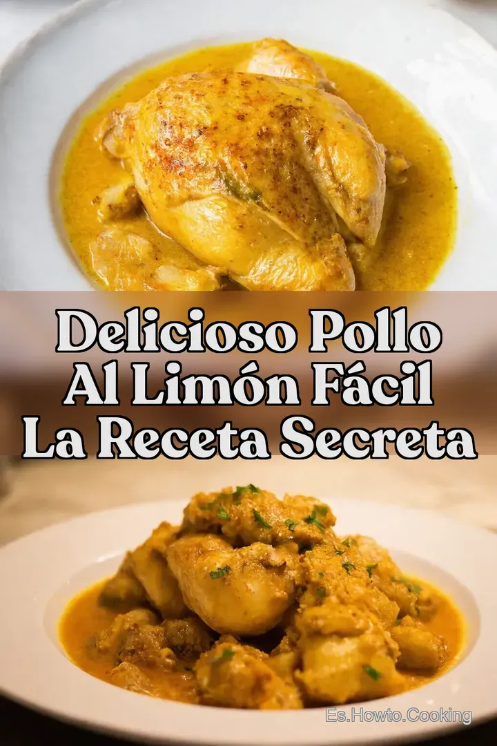Delicioso Pollo al Lim&oacute;n F&aacute;cil La Receta Secreta