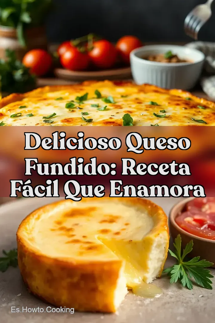 Delicioso Queso Fundido: Receta F&aacute;cil que Enamora