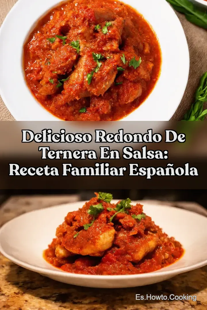Delicioso Redondo De Ternera En Salsa: Receta Familiar Espa&ntilde;ola