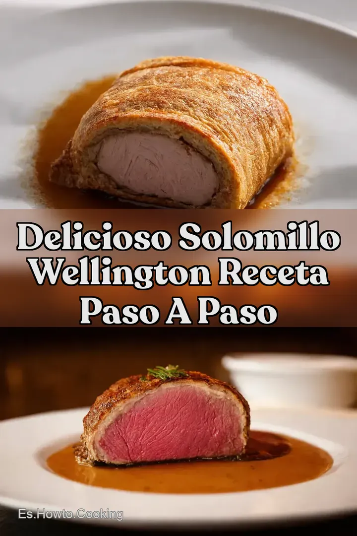 Delicioso Solomillo Wellington Receta Paso a Paso
