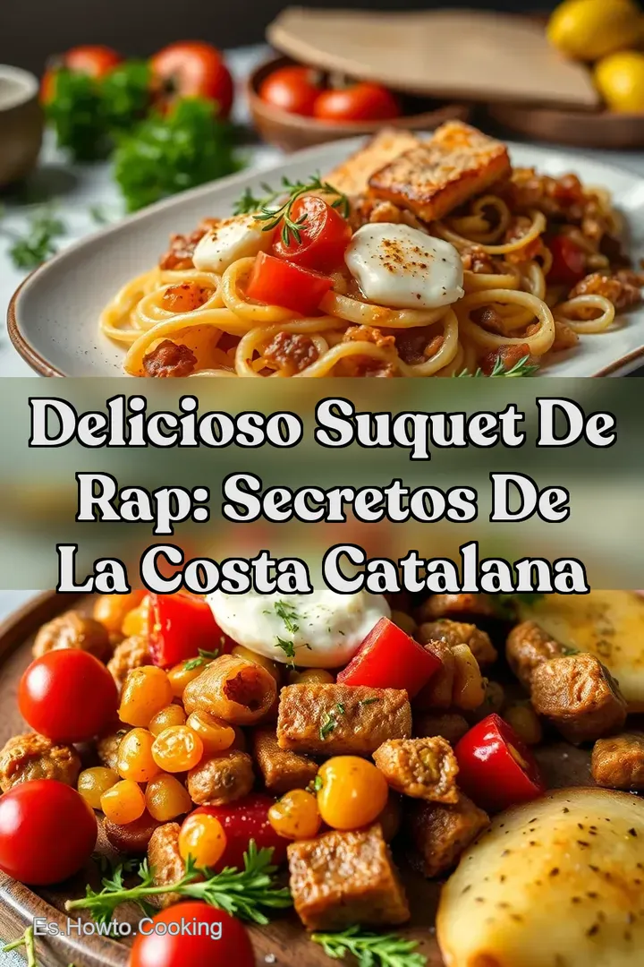 Delicioso Suquet de Rap: Secretos de la Costa Catalana