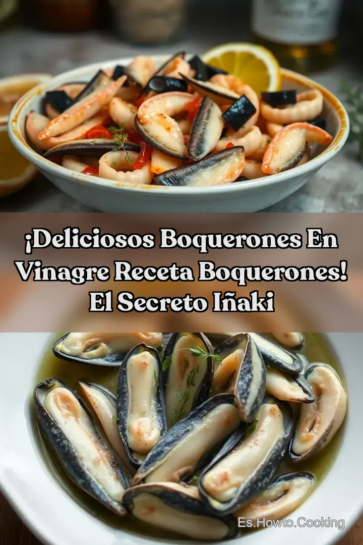 &iexcl;Deliciosos Boquerones en Vinagre receta Boquerones! El Secreto I&ntilde;aki