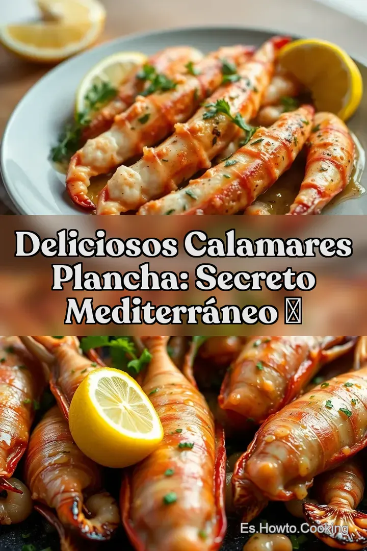 Deliciosos Calamares Plancha: Secreto Mediterr&aacute;neo ✨