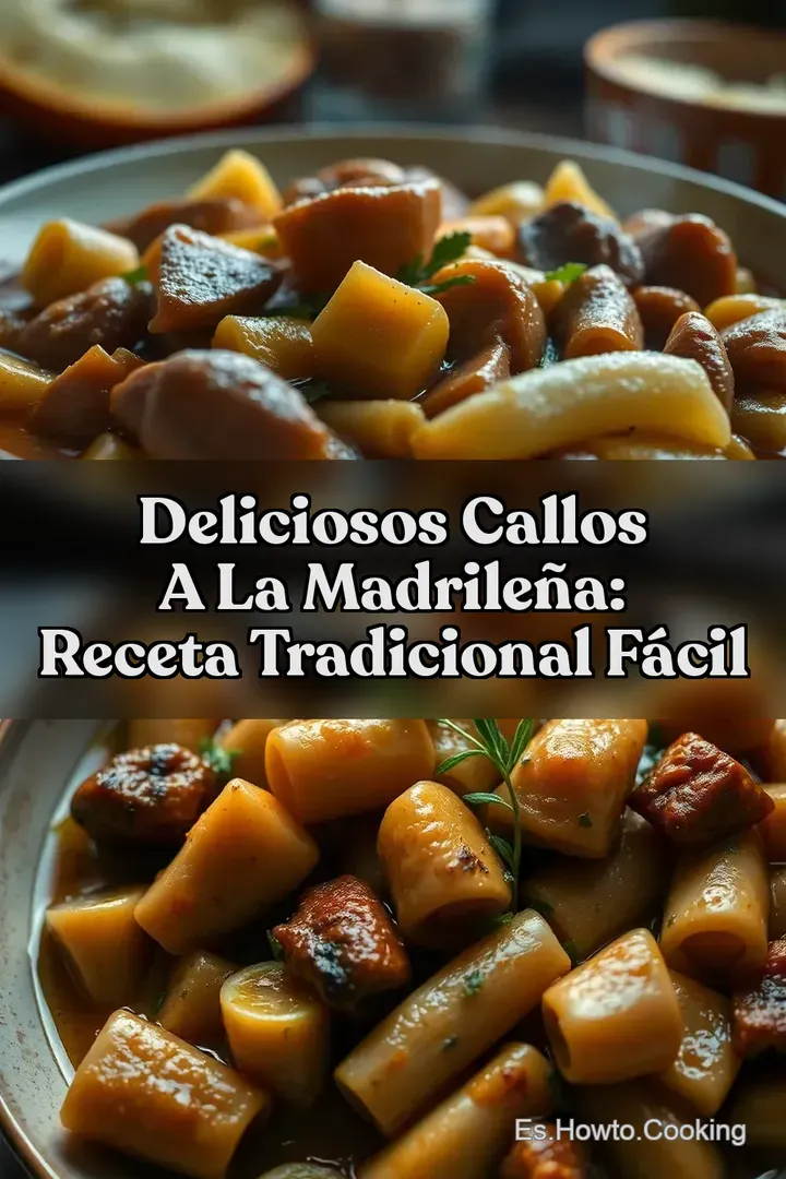 Deliciosos Callos a la Madrile&ntilde;a: Receta Tradicional F&aacute;cil