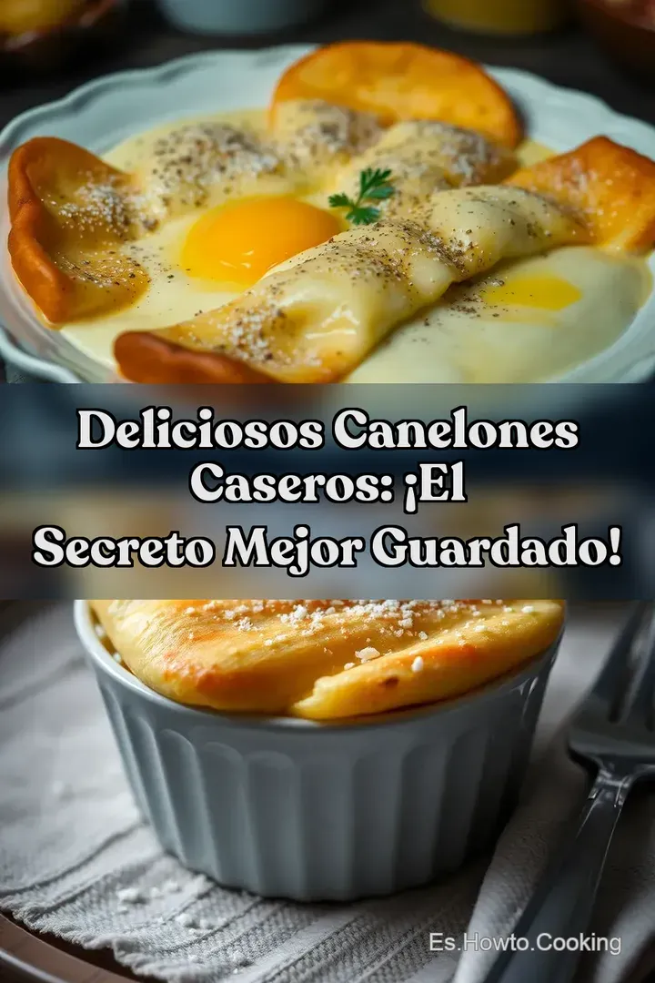 Deliciosos Canelones Caseros: &iexcl;El Secreto Mejor Guardado!