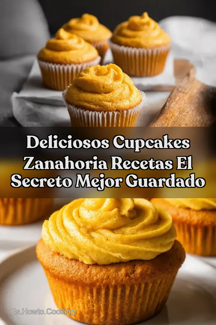 Deliciosos Cupcakes Zanahoria Recetas El Secreto Mejor Guardado