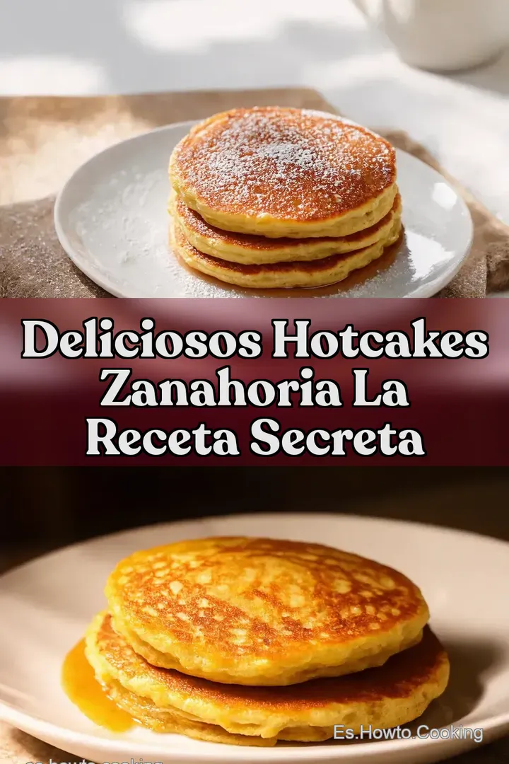 Deliciosos Hotcakes Zanahoria La Receta Secreta