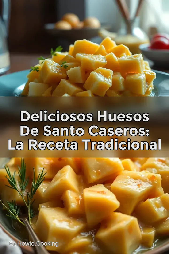 Deliciosos Huesos de Santo Caseros: La Receta Tradicional