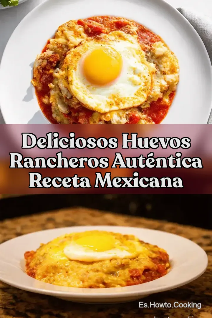 Deliciosos Huevos Rancheros Aut&eacute;ntica Receta Mexicana