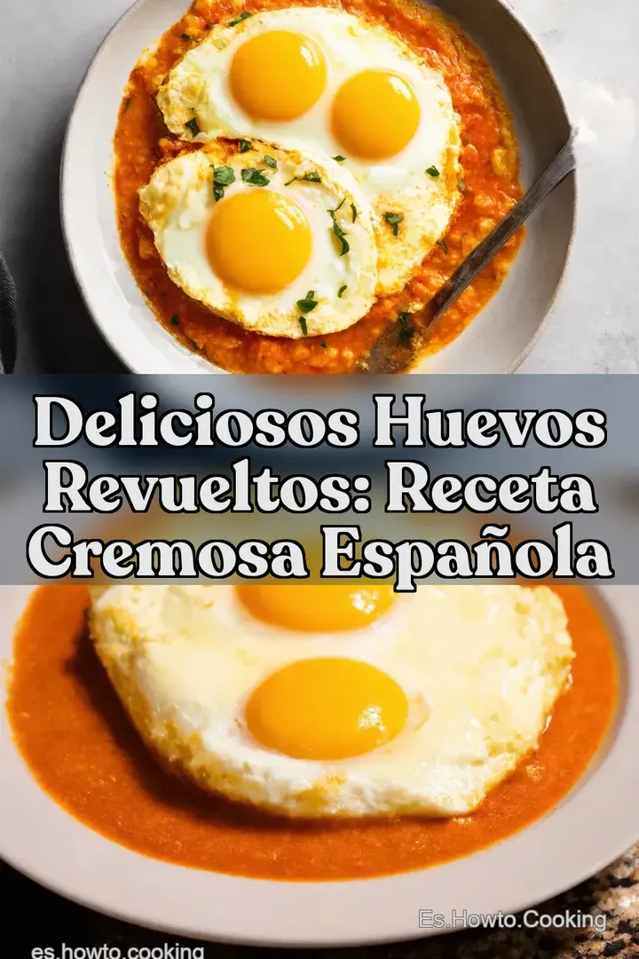 Deliciosos Huevos Revueltos: Receta Cremosa Espa&ntilde;ola