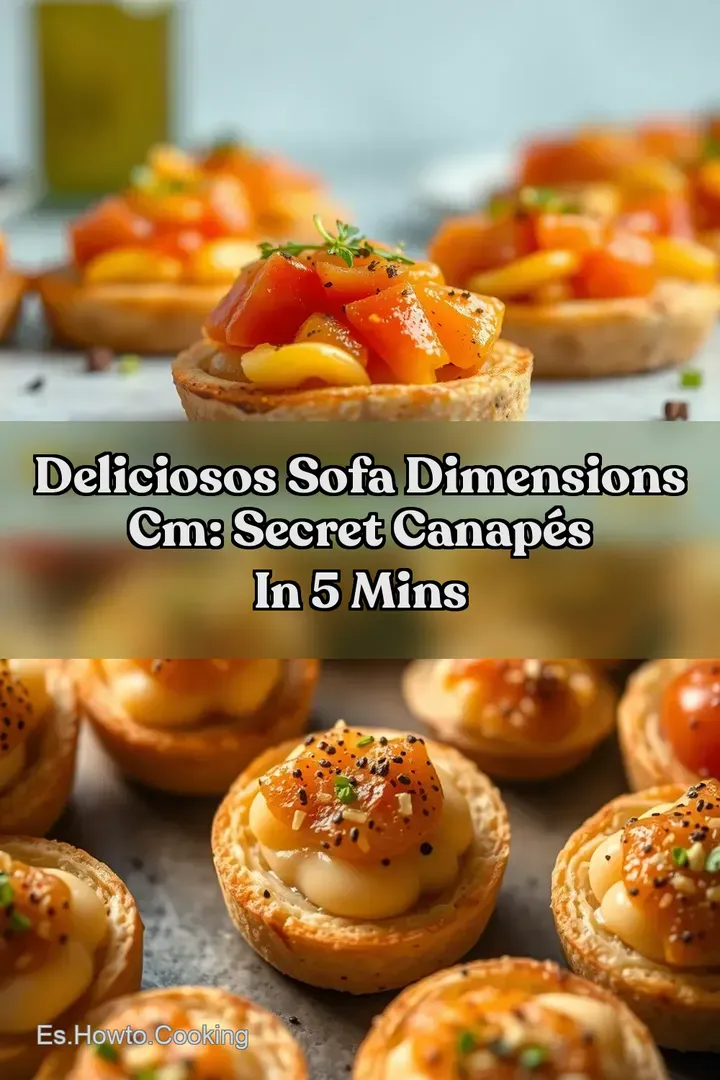 Deliciosos Sofa Dimensions Cm: Secret Canap&eacute;s in 5 Mins
