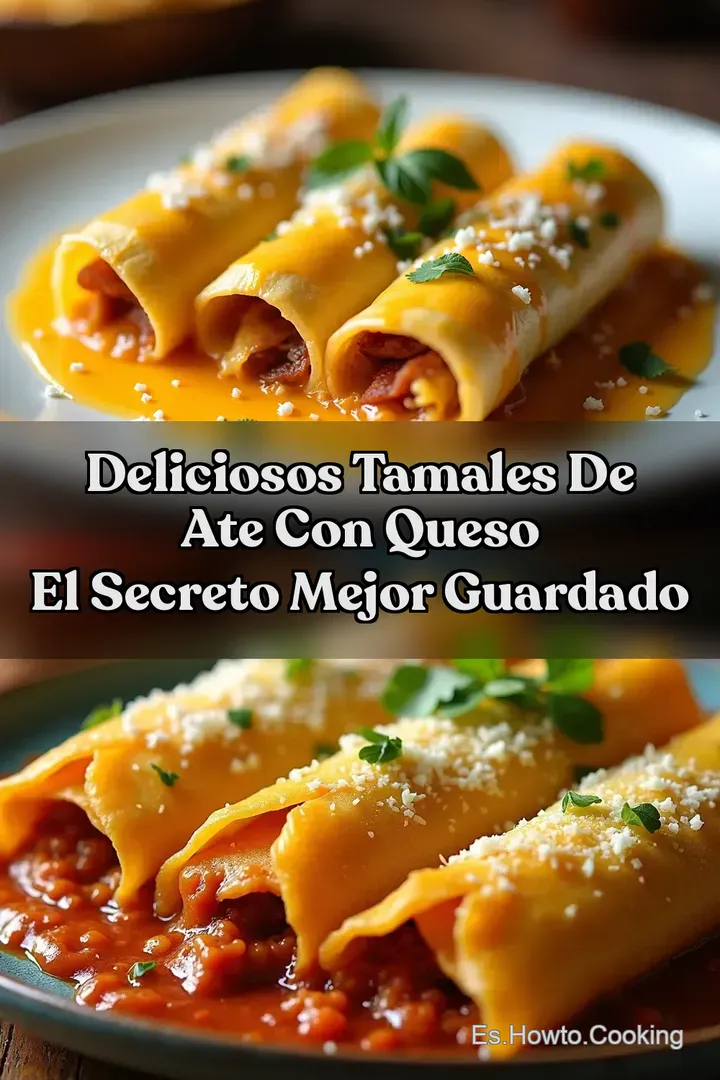 Deliciosos Tamales de Ate con Queso El Secreto Mejor Guardado