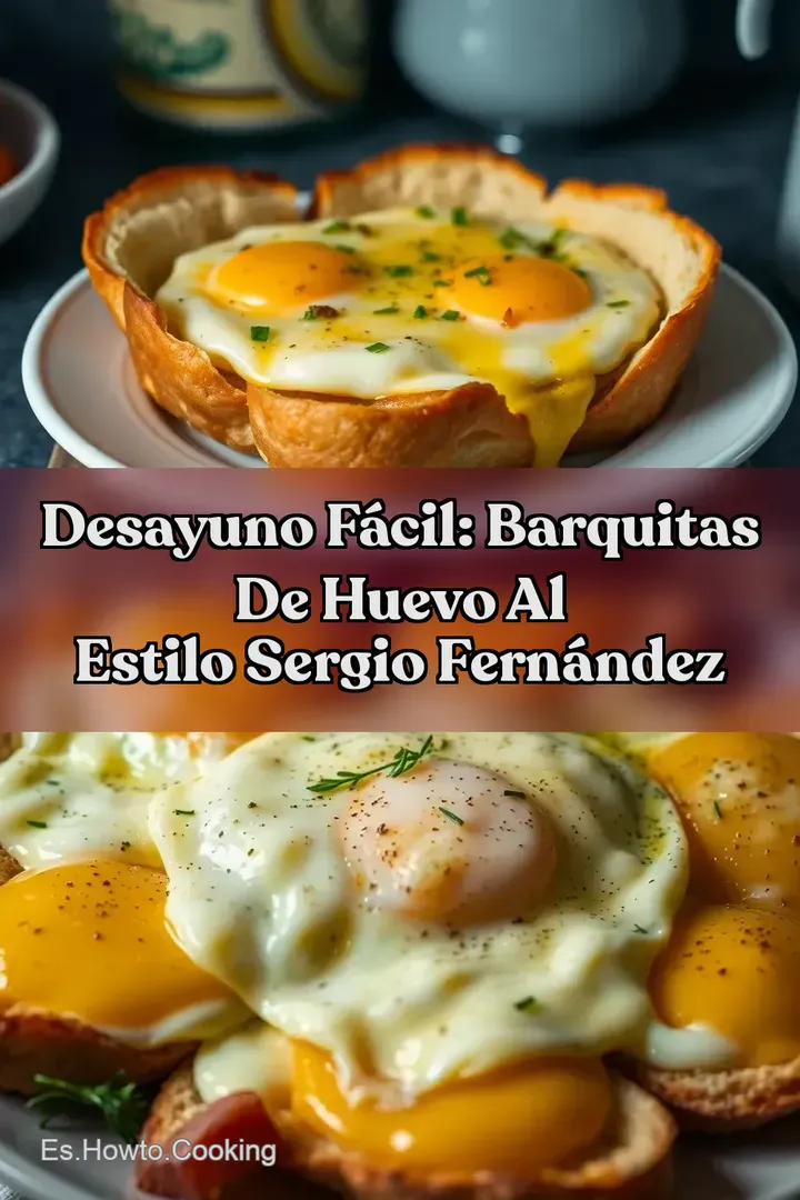 Desayuno F&aacute;cil: Barquitas de Huevo al Estilo Sergio Fern&aacute;ndez