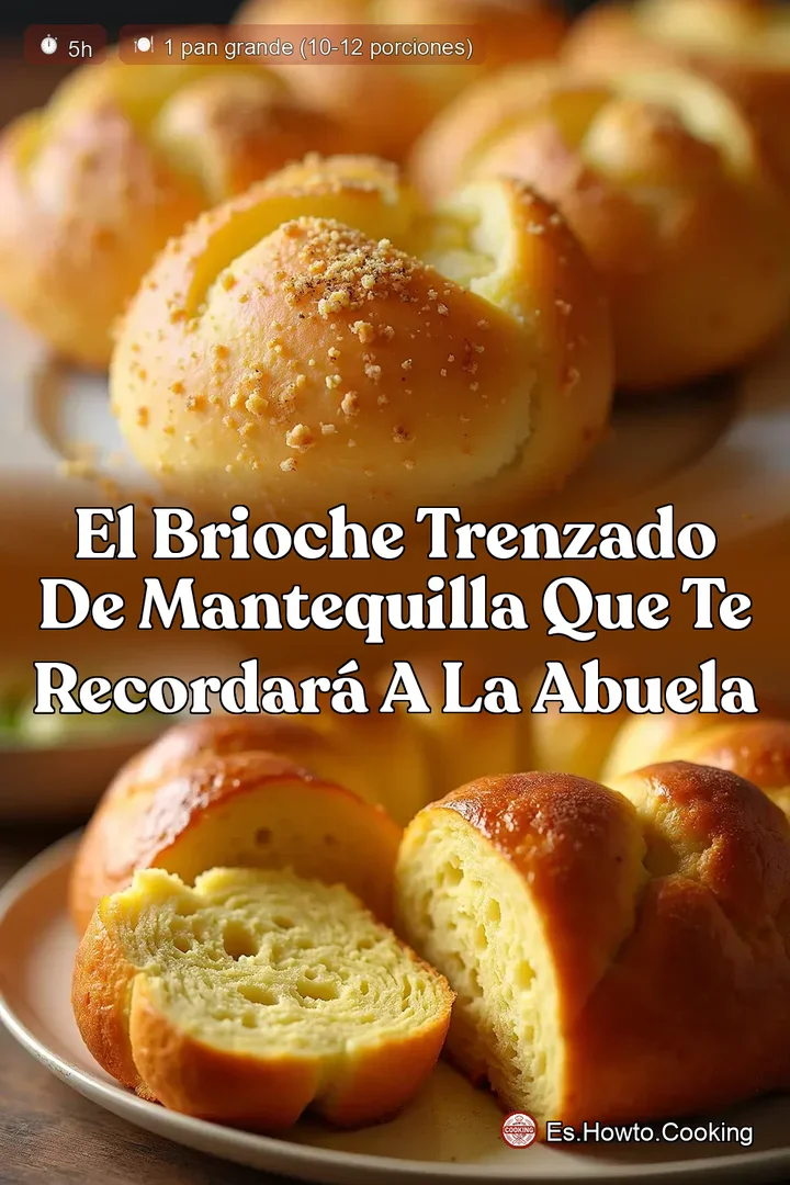 El Brioche Trenzado de Mantequilla que te Recordar&aacute; a la Abuela