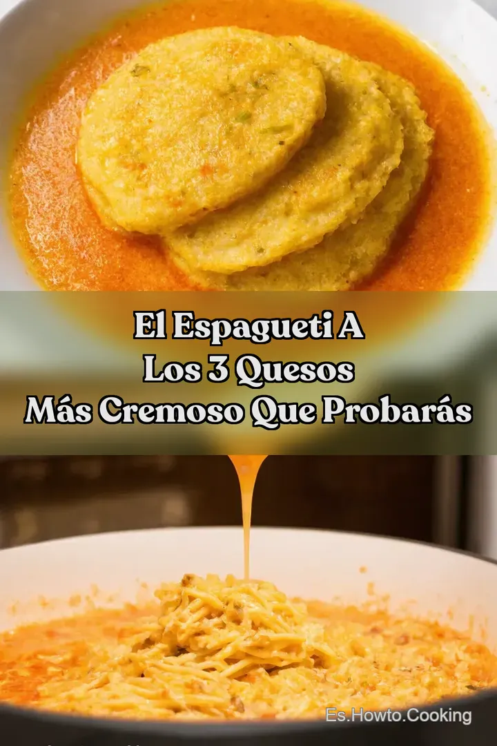 El ESPAGUETI A LOS 3 QUESOS M&aacute;s Cremoso Que Probar&aacute;s