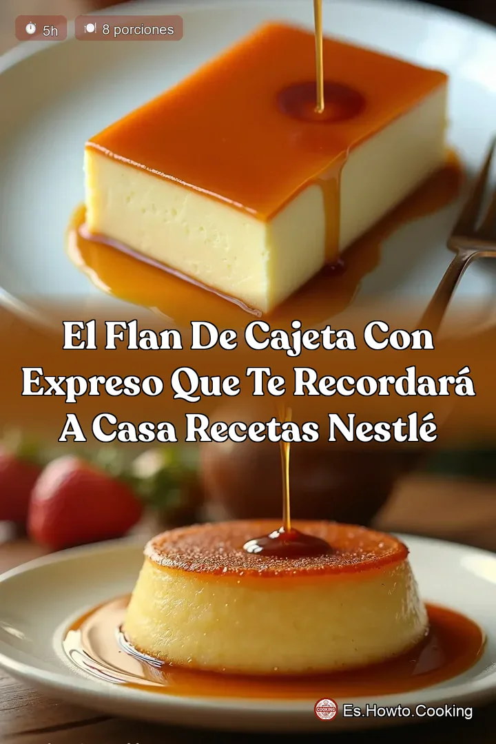 El Flan de Cajeta con Expreso que te Recordar&aacute; a Casa Recetas Nestl&eacute;