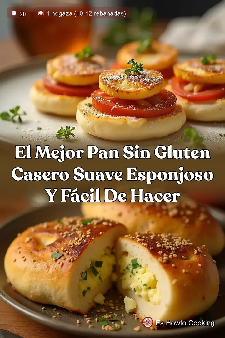 El Mejor Pan Sin Gluten Casero Suave Esponjoso y F&aacute;cil de Hacer