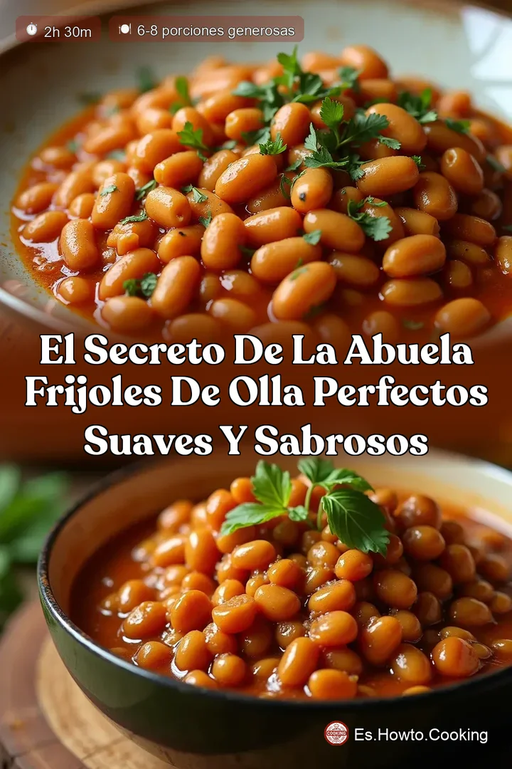 El Secreto de la Abuela Frijoles de Olla Perfectos Suaves y Sabrosos