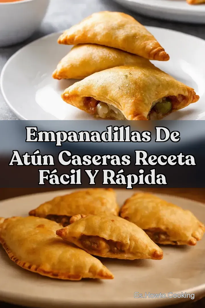 Empanadillas de At&uacute;n Caseras Receta F&aacute;cil y R&aacute;pida