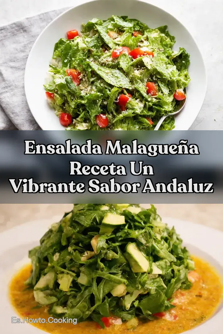 Ensalada Malague&ntilde;a Receta Un Vibrante Sabor Andaluz