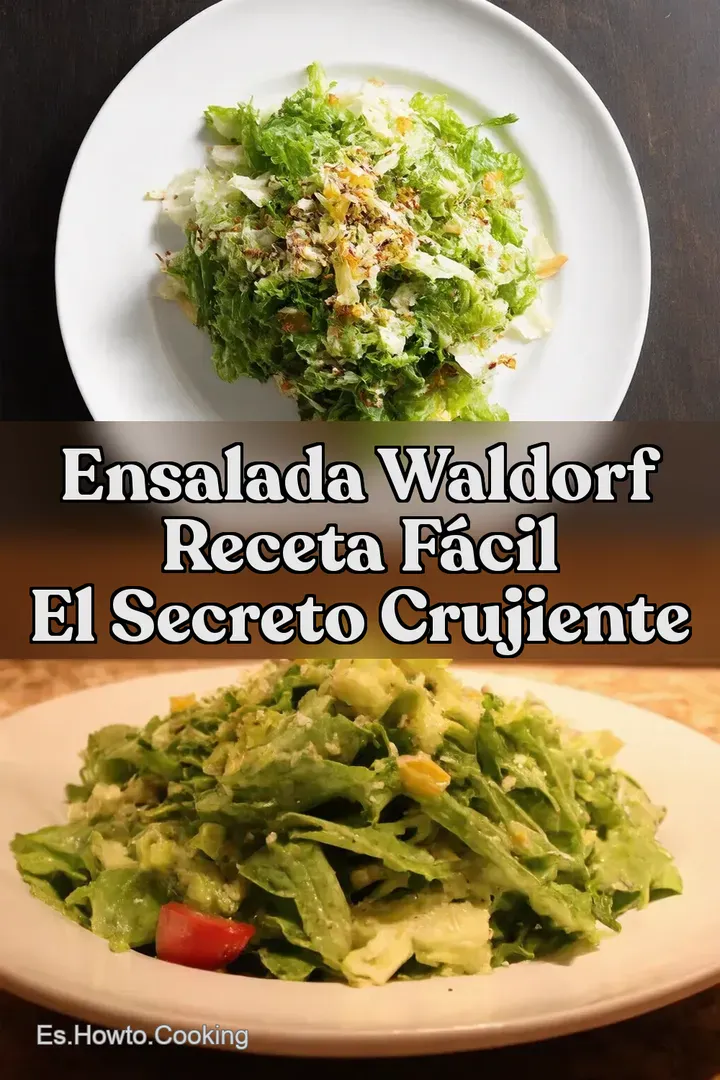 Ensalada Waldorf Receta F&aacute;cil El Secreto Crujiente