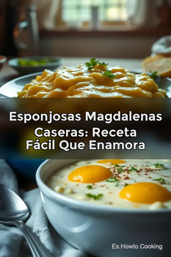Esponjosas Magdalenas Caseras: Receta F&aacute;cil Que Enamora