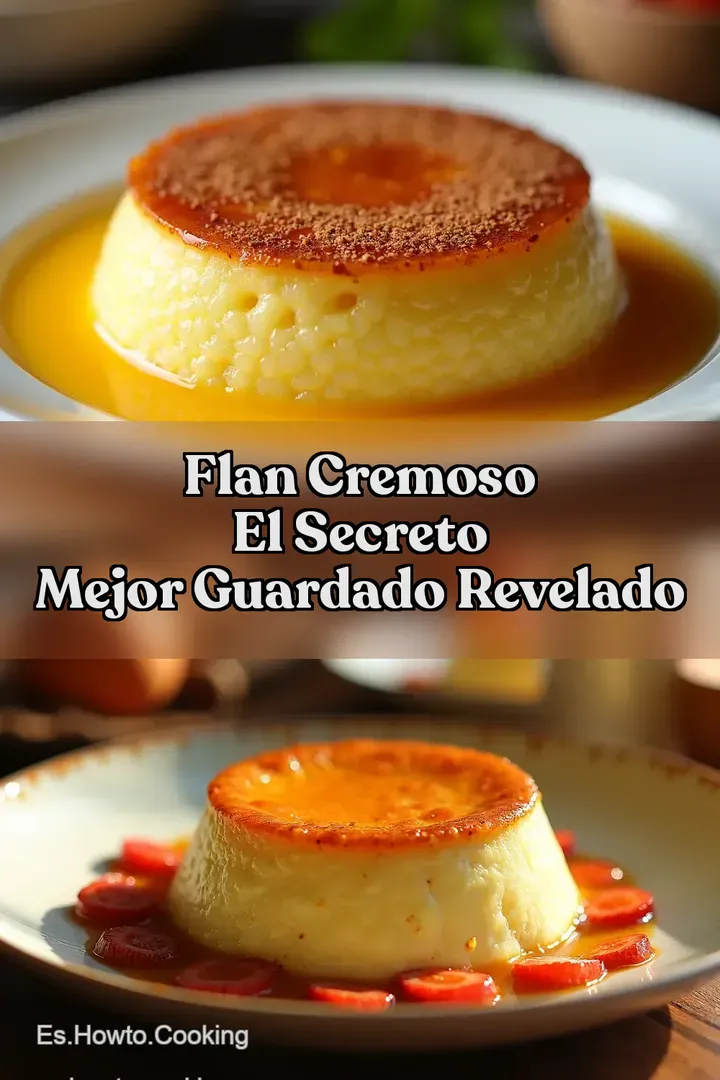 Flan Cremoso El Secreto Mejor Guardado Revelado