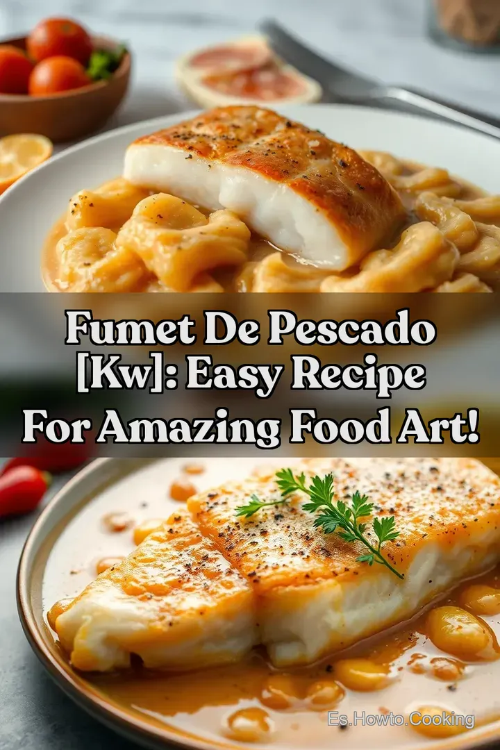 Fumet de Pescado [kw]: Easy Recipe for Amazing Food Art!
