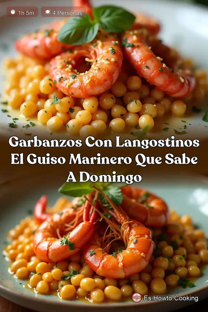 Garbanzos con Langostinos El Guiso Marinero que Sabe a Domingo