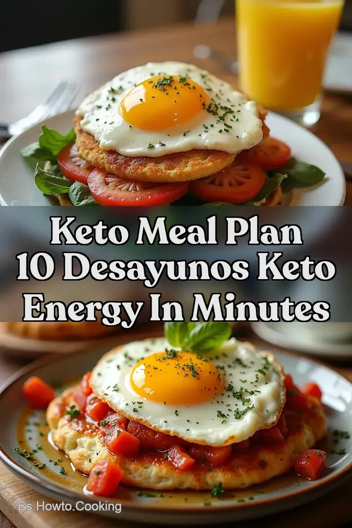 Keto Meal Plan 10 Desayunos Keto Energy in Minutes