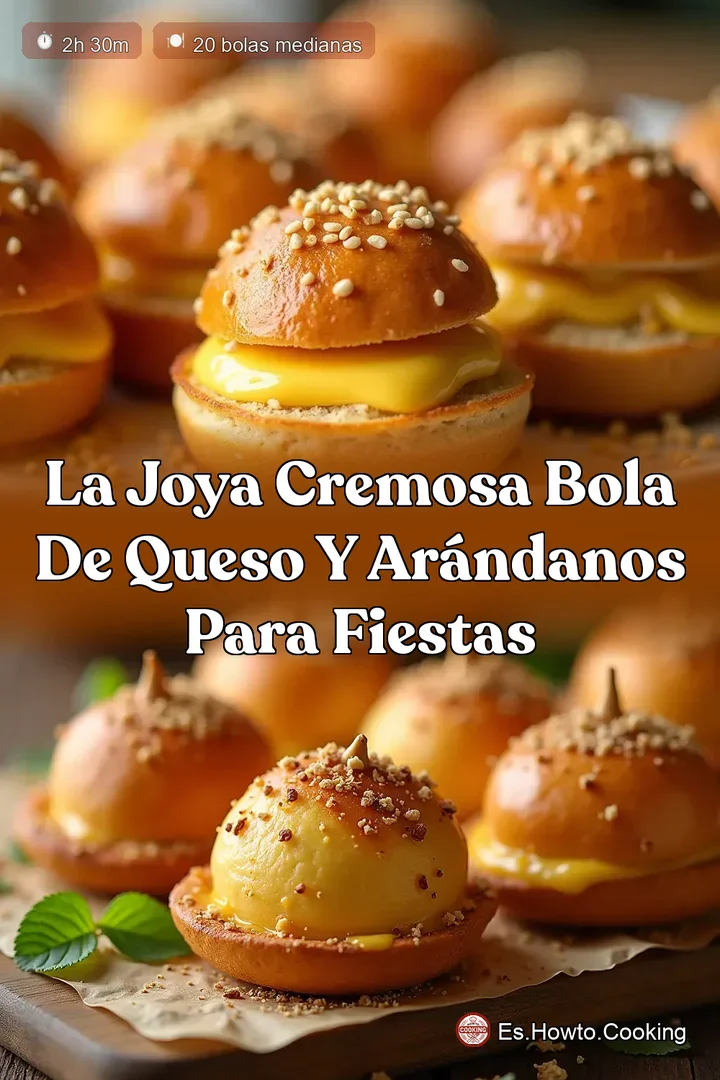 La Joya Cremosa Bola de Queso y Ar&aacute;ndanos para Fiestas