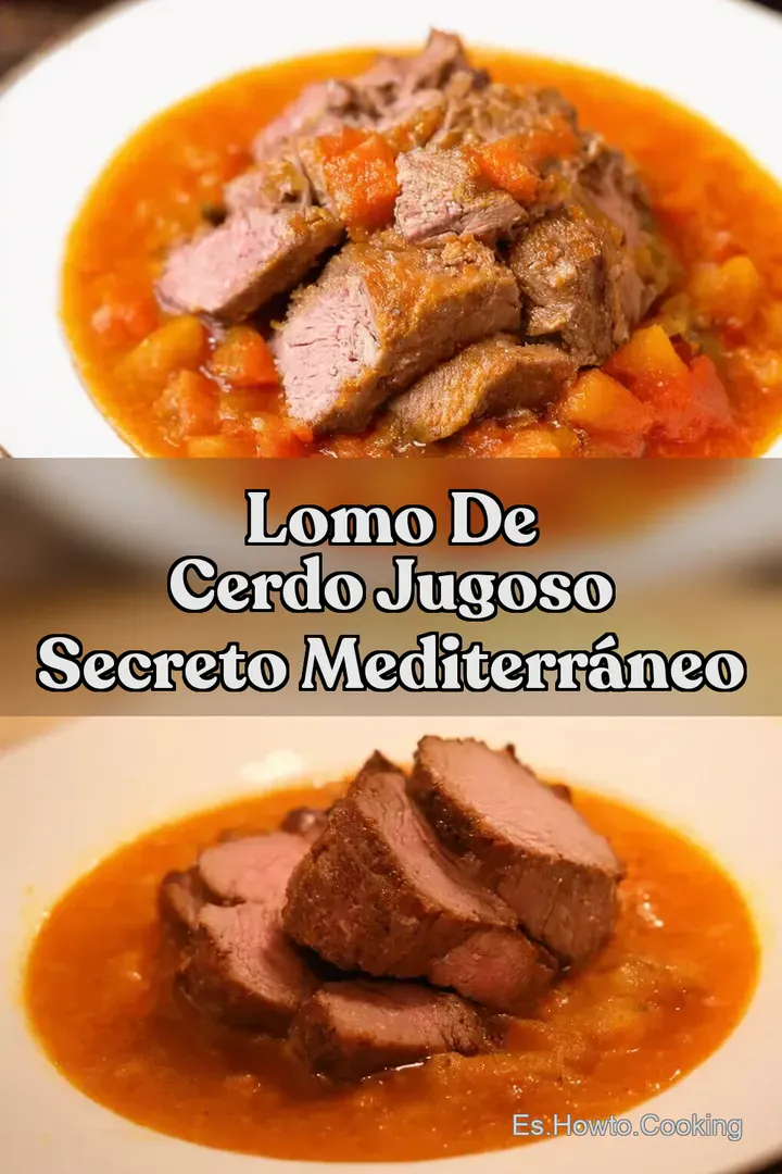 Lomo de Cerdo Jugoso Secreto Mediterr&aacute;neo