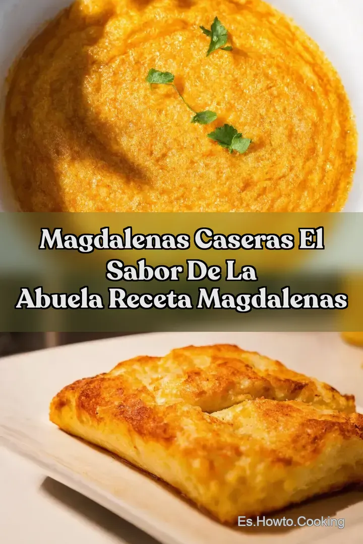 Magdalenas Caseras El Sabor de la Abuela receta magdalenas