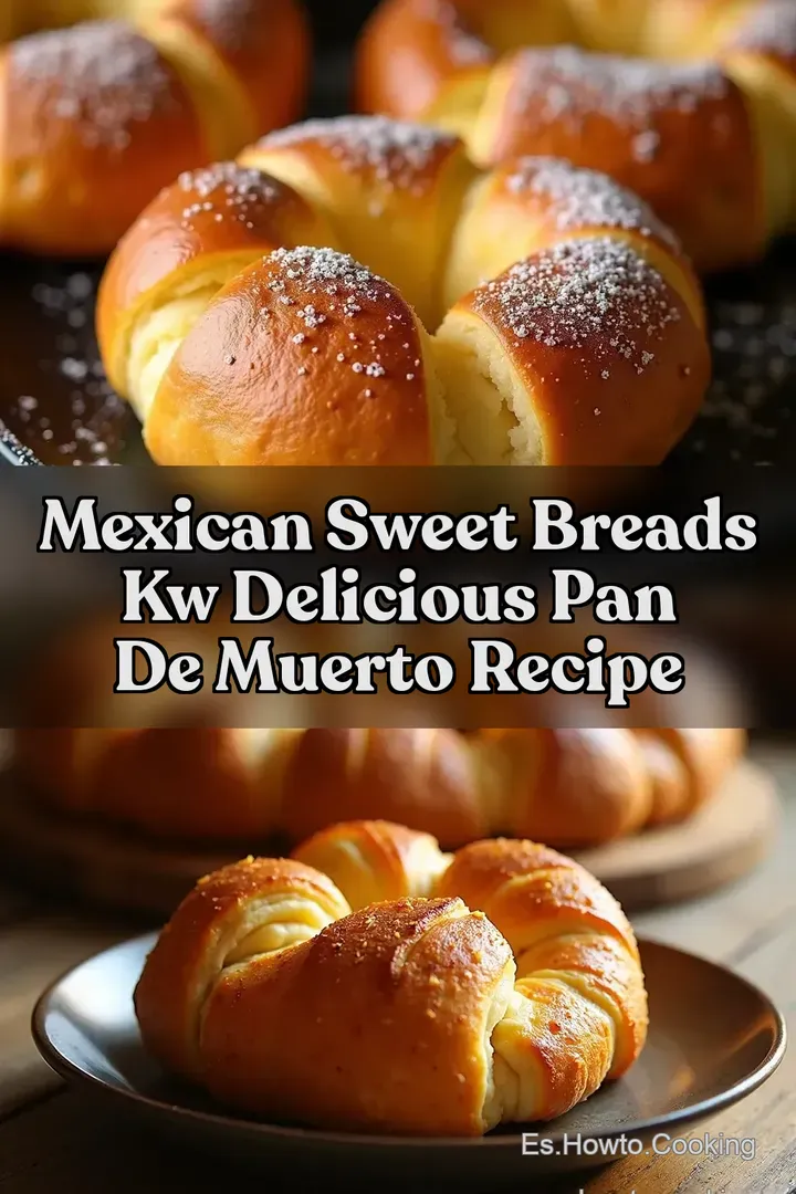 Mexican Sweet Breads kw Delicious Pan de Muerto Recipe