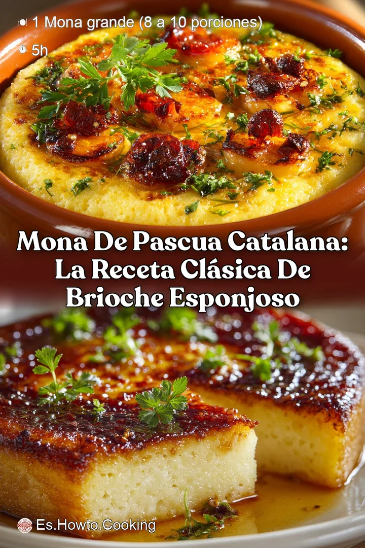 Mona de Pascua catalana: La Receta Cl&aacute;sica de Brioche Esponjoso