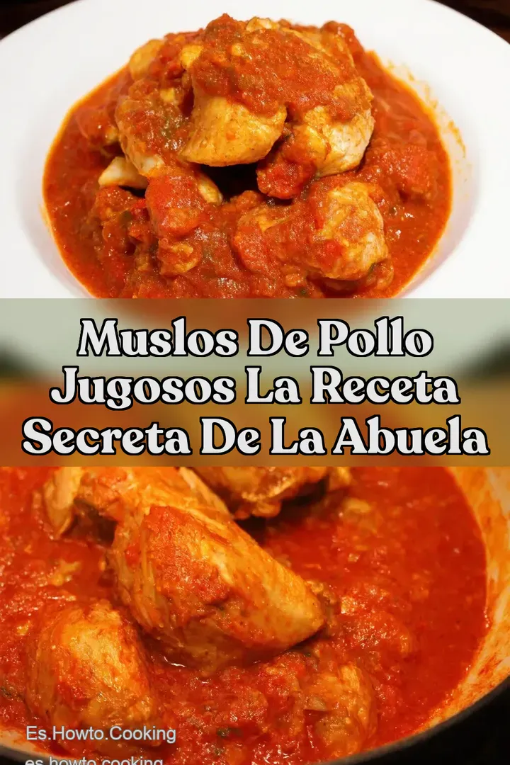 Muslos de Pollo Jugosos La Receta Secreta de la Abuela