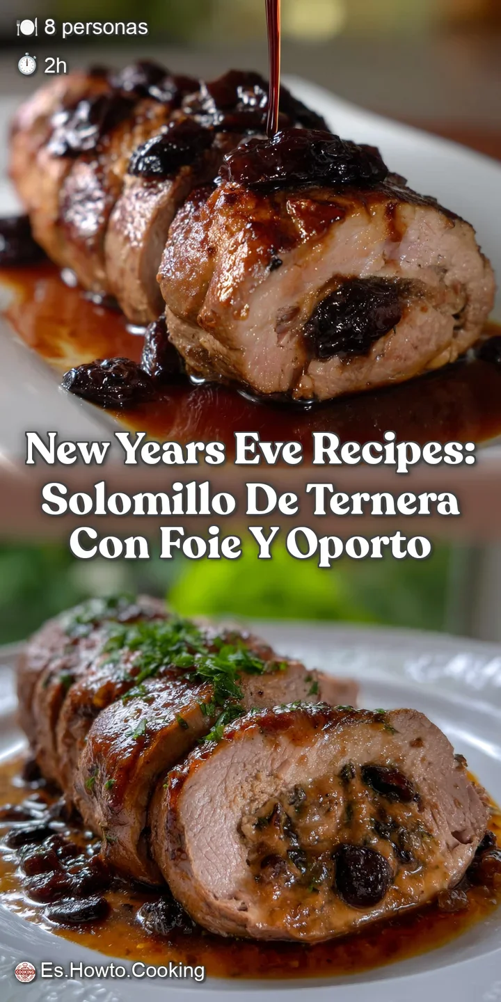 New Years Eve Recipes: Solomillo de Ternera con Foie y Oporto
