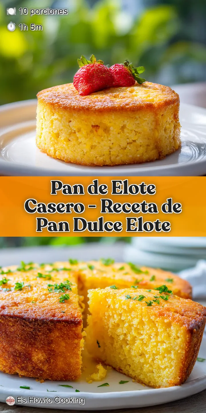 Close-up of fluffy corn cake with visible kernels, drizzled with a rich, milky glaze