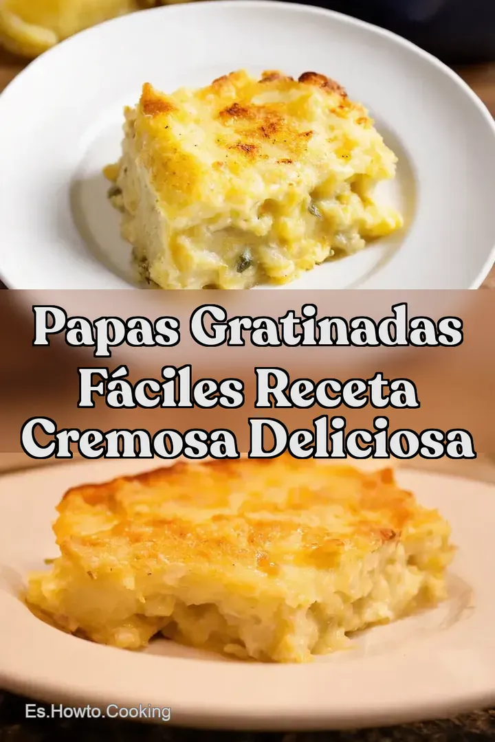 Papas Gratinadas F&aacute;ciles Receta Cremosa Deliciosa