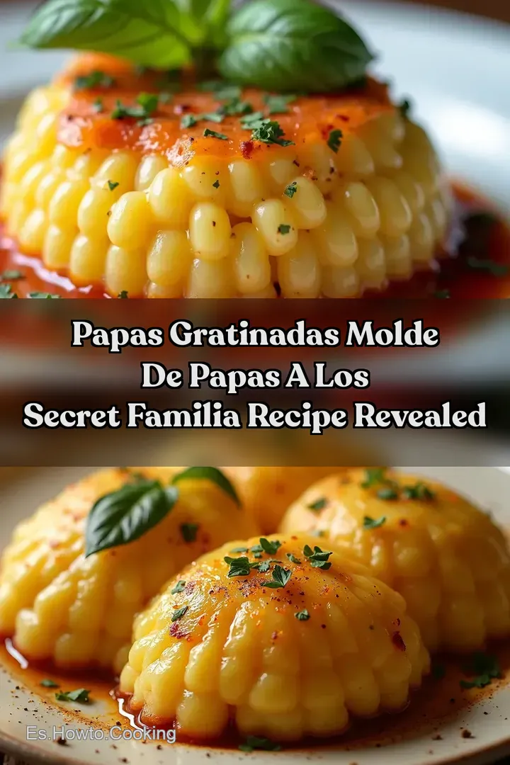 Papas Gratinadas Molde de Papas a los Secret Familia Recipe Revealed
