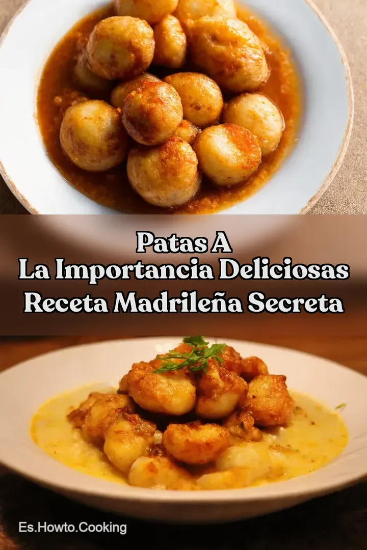 Patas a la Importancia Deliciosas Receta Madrile&ntilde;a Secreta