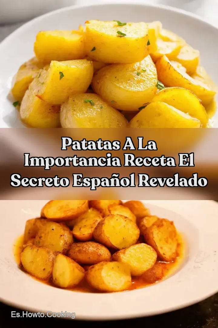Patatas a la Importancia Receta El Secreto Espa&ntilde;ol Revelado