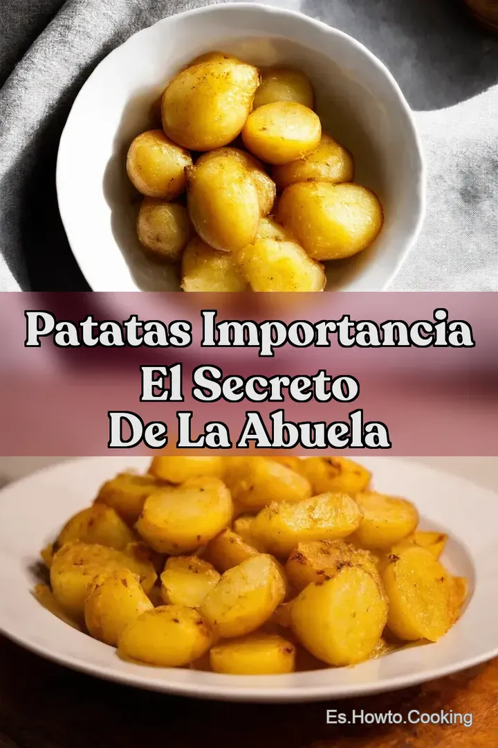 Patatas Importancia El Secreto de la Abuela