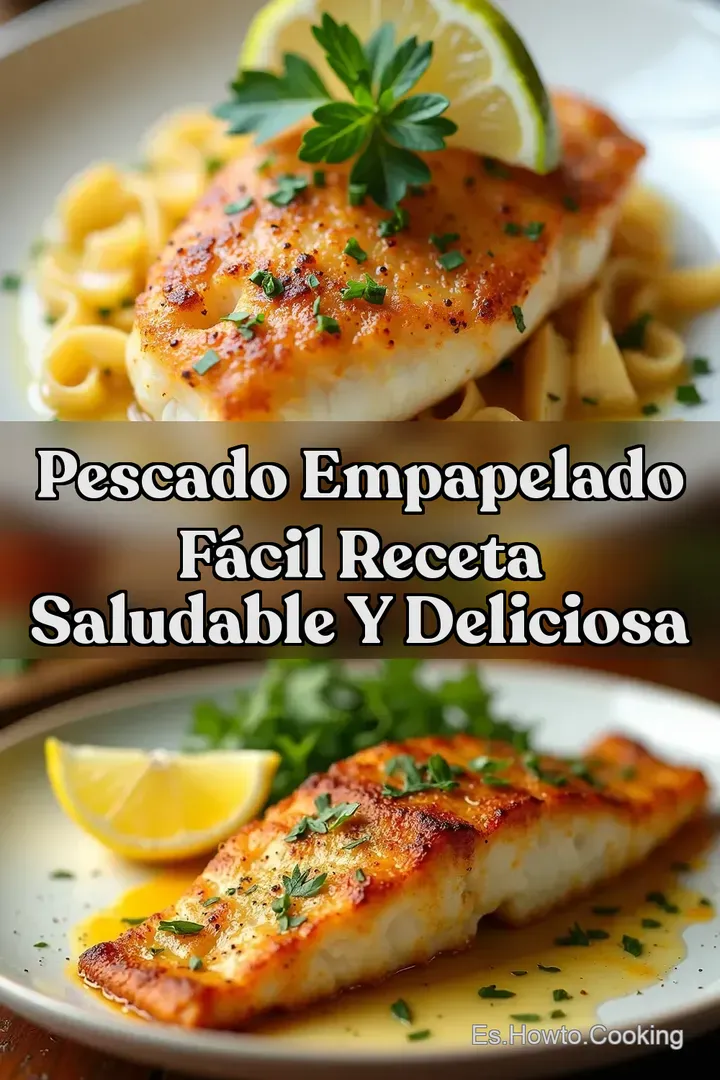 Pescado Empapelado F&aacute;cil Receta Saludable y Deliciosa