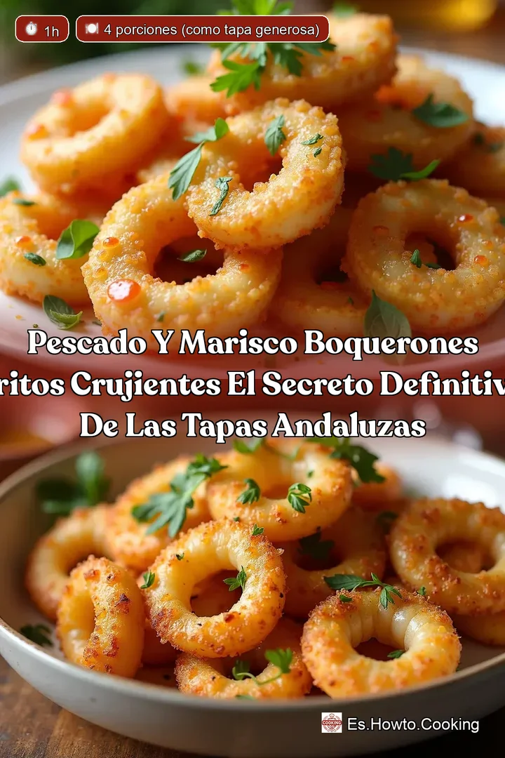 Pescado y Marisco Boquerones Fritos Crujientes El Secreto Definitivo de las Tapas Andaluzas