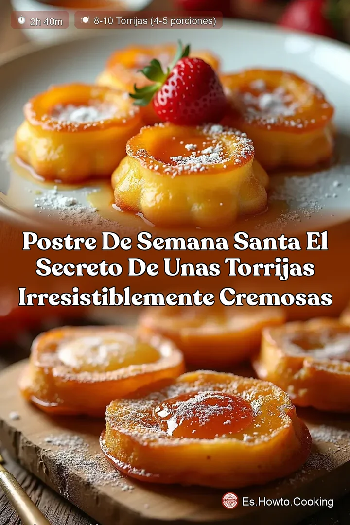 Postre de Semana Santa El Secreto de unas Torrijas Irresistiblemente Cremosas