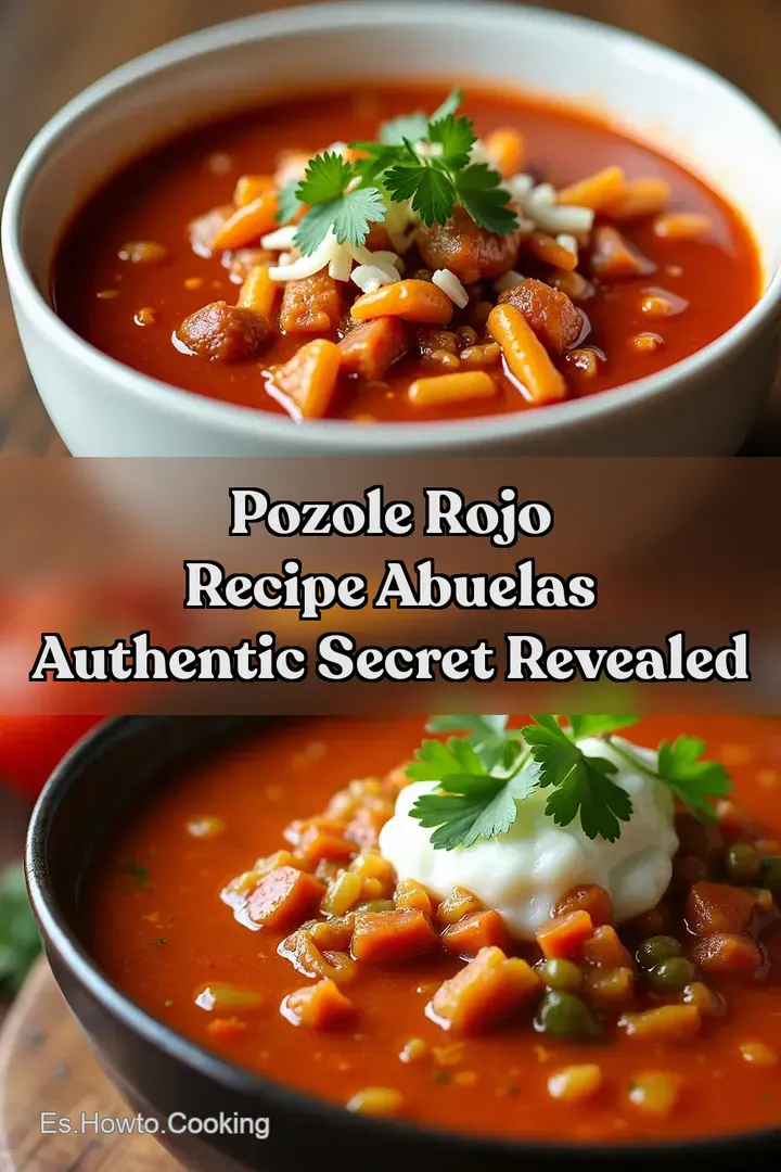 Pozole Rojo Recipe Abuelas Authentic Secret Revealed